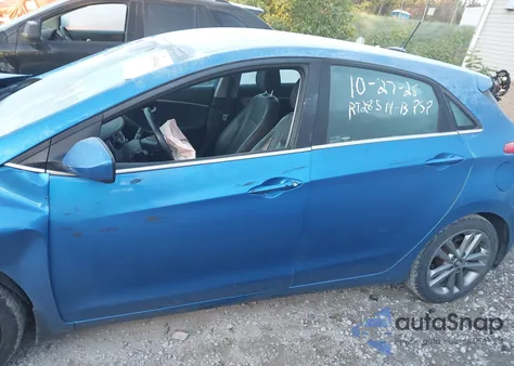 2017 Hyundai Elantra Gt из США, поврежденный, VIN KMHD35LH1HU363365